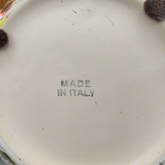 Italian Pottery Ceramic Teapot Moon and Stars Geometric Design Made in Italy - Picture 7 of 10